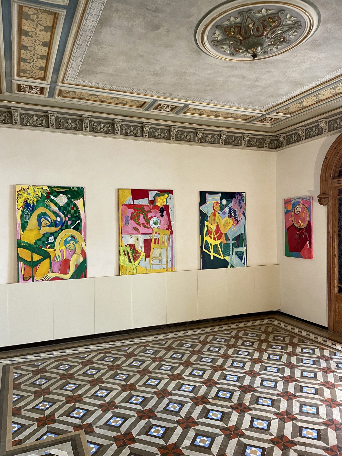 Duo show installation view