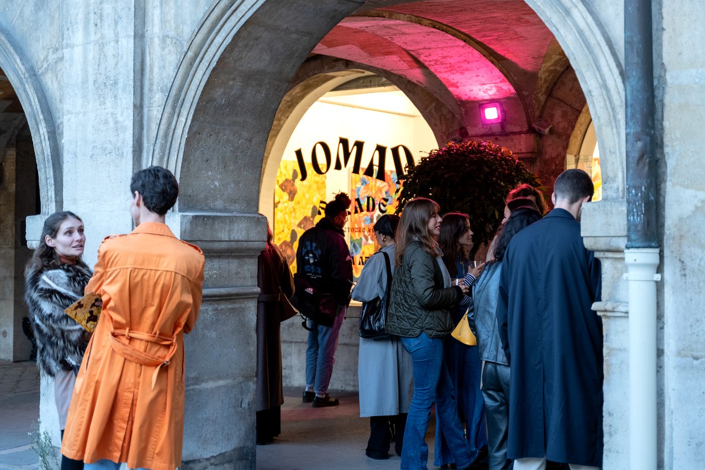 Opening night at Jomad Parade